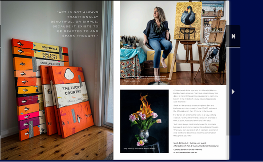 Home Is Where The Art Is - Mountains Life magazine