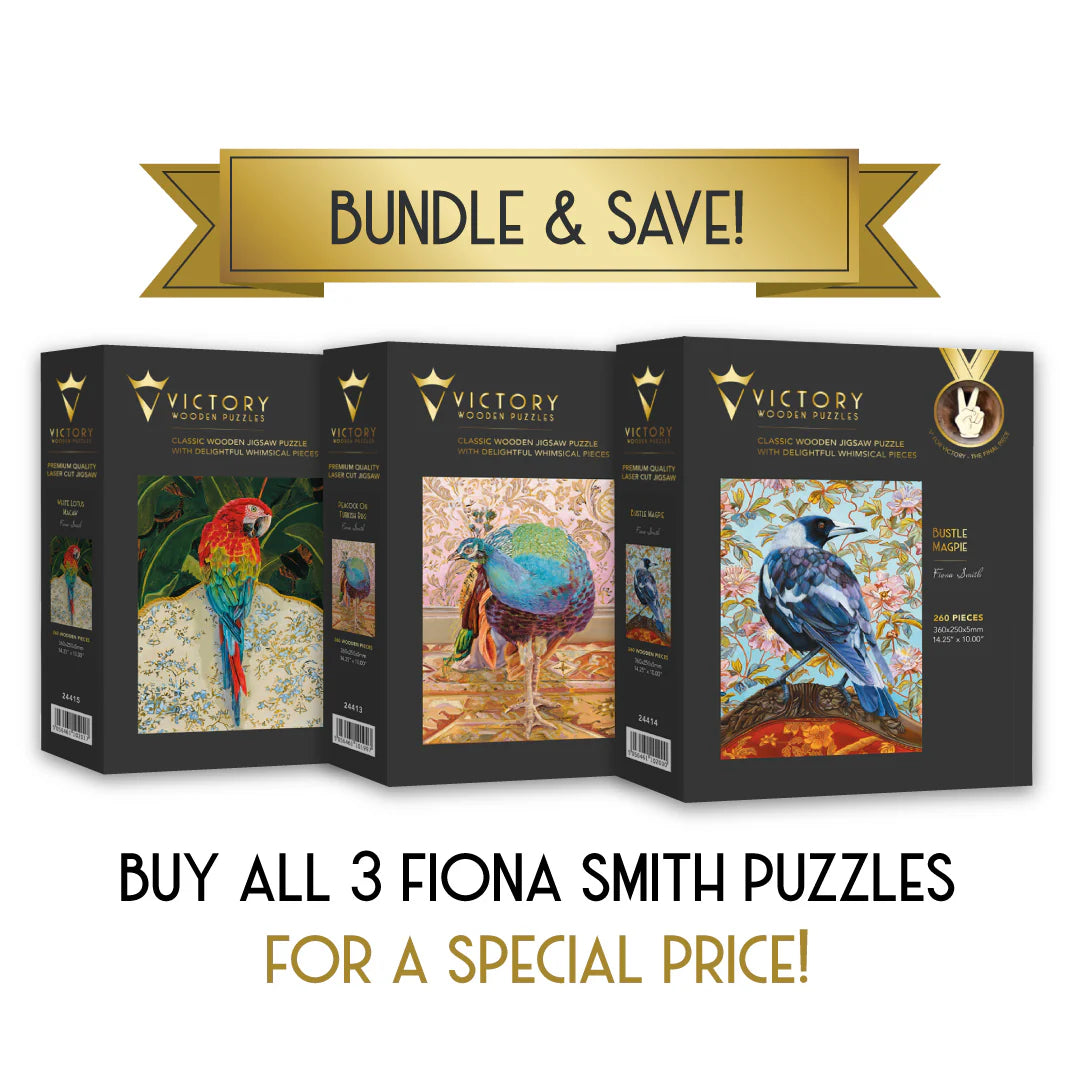 Wooden puzzle bundle