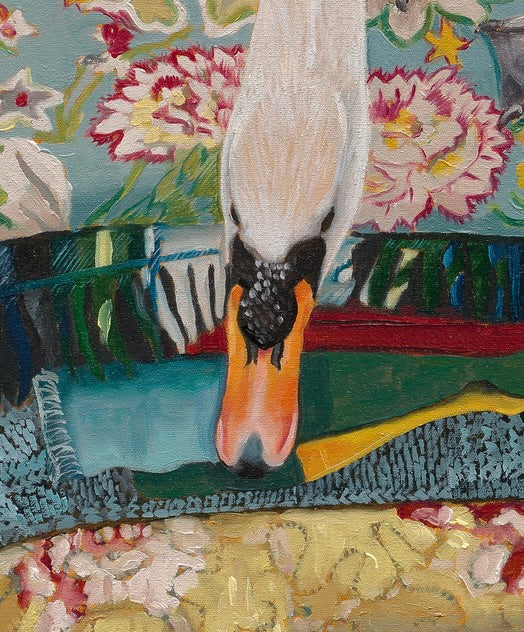 I have scarcely closed my eyes all night. Heaven only knows what was in the bed. Fine art print