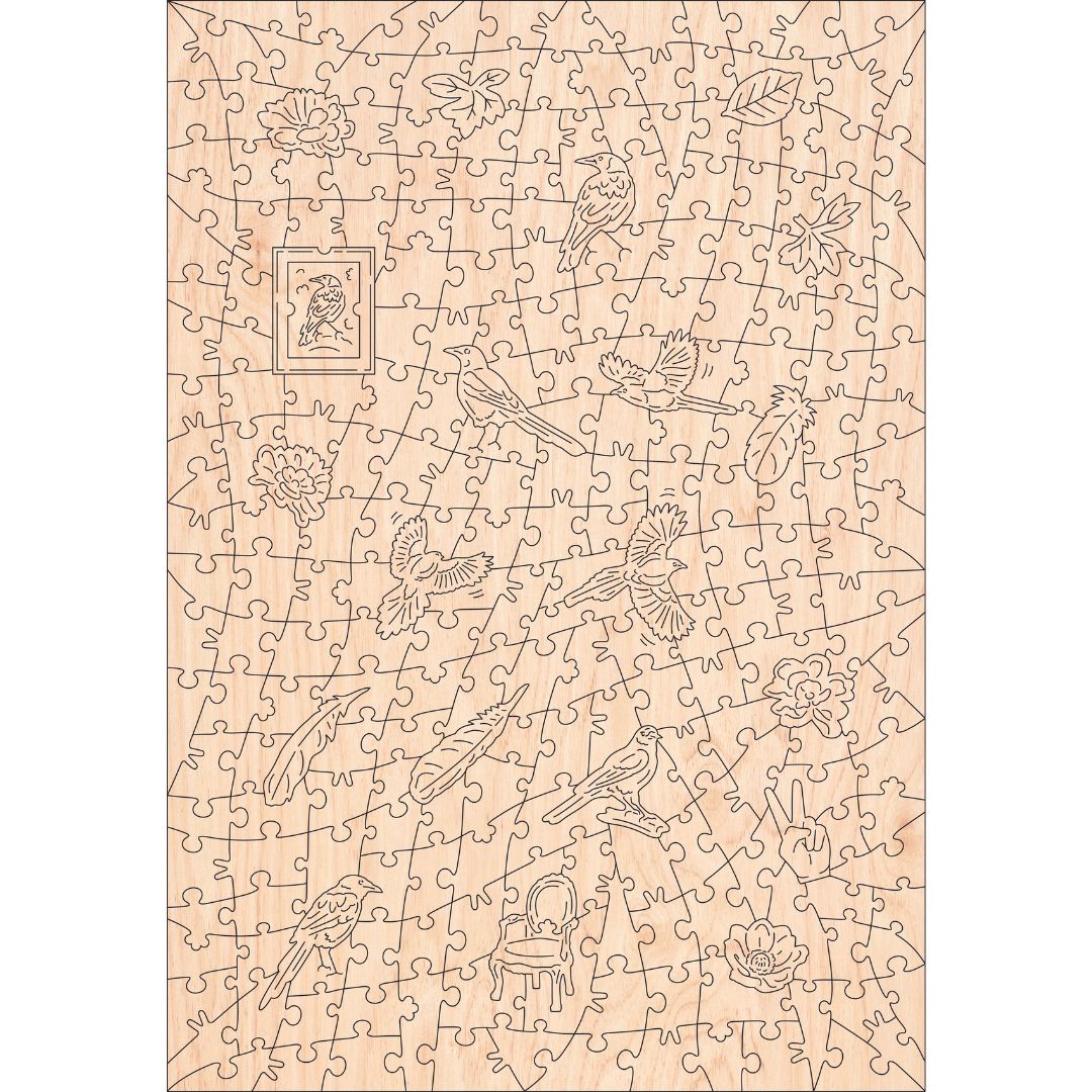 Wooden puzzle bundle