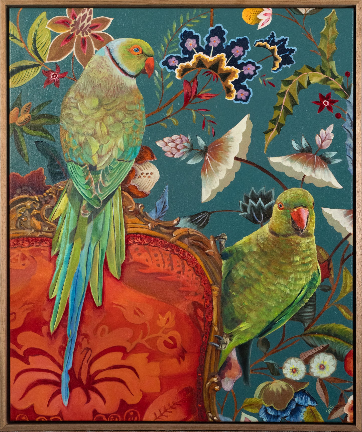 The Parrots that ate Paris - Ring Necked Parakeets
