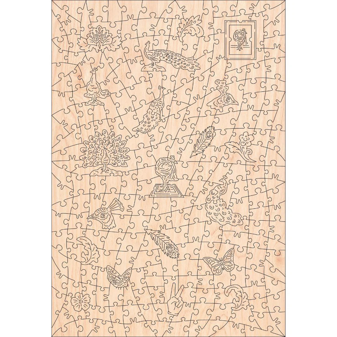 Wooden puzzle bundle