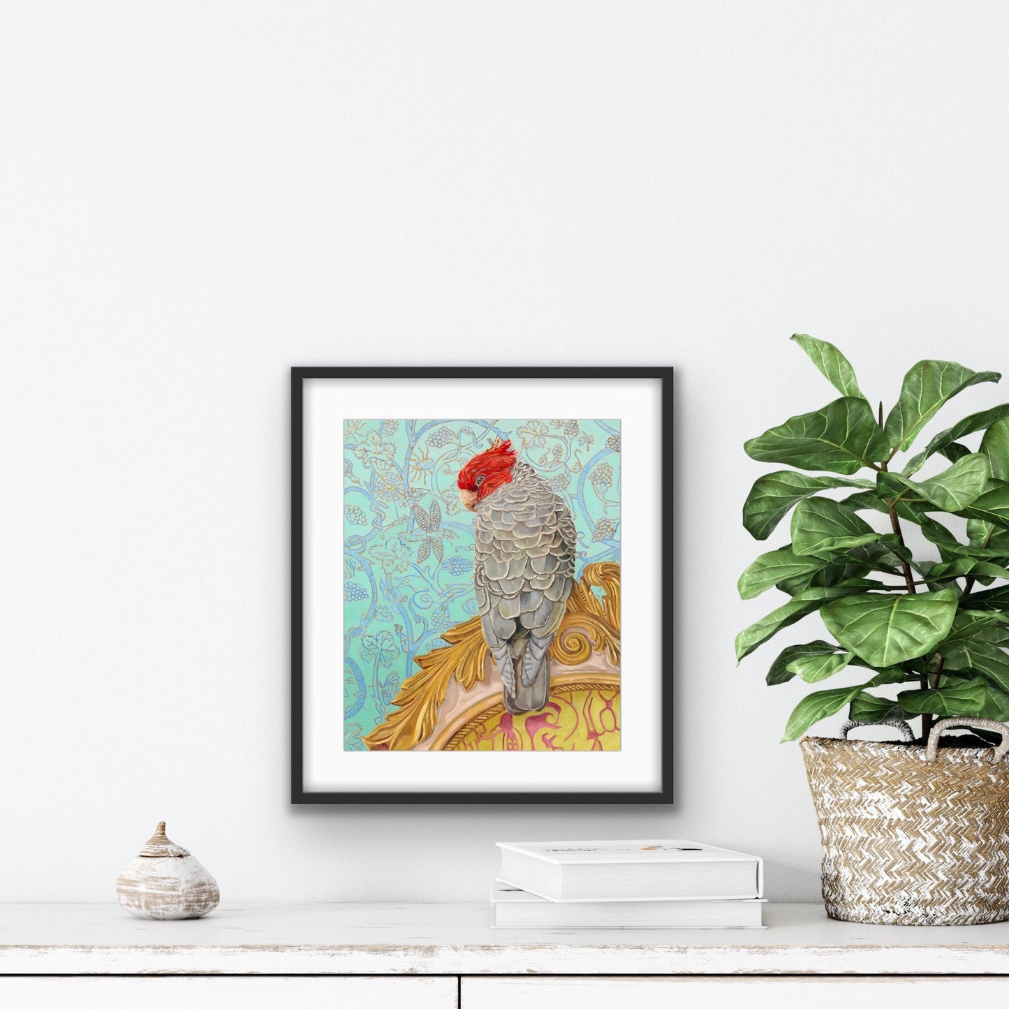 Gang Gang limited edition fine art print - Fiona Smith Art & Writing