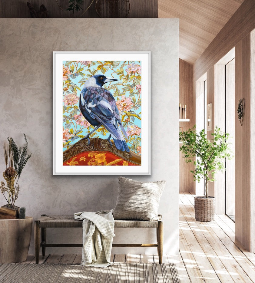 Bustle limited edition fine art print - Fiona Smith Art & Writing