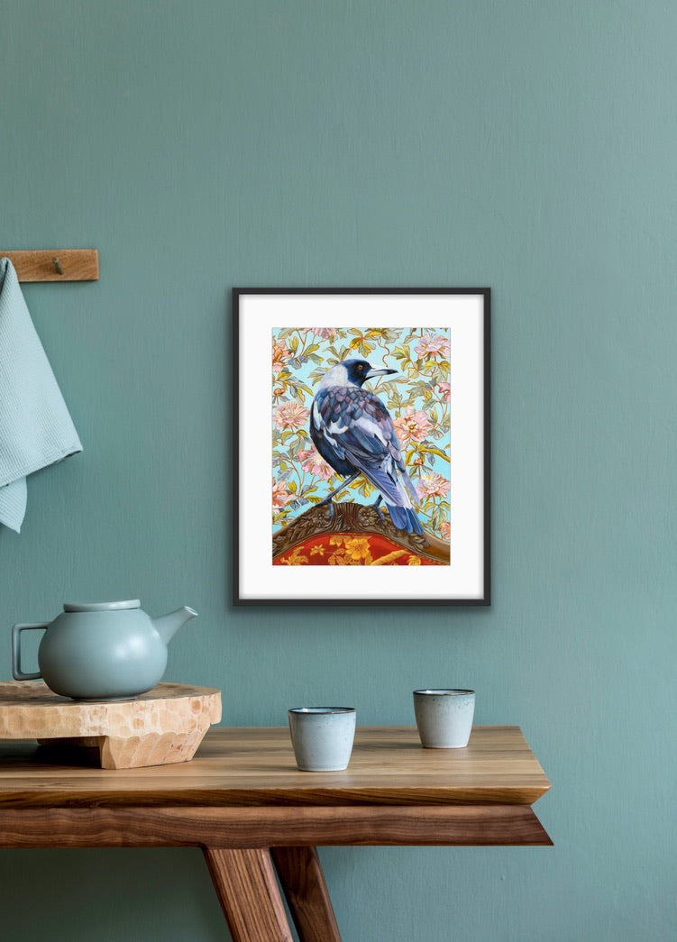 Bustle limited edition fine art print - Fiona Smith Art & Writing
