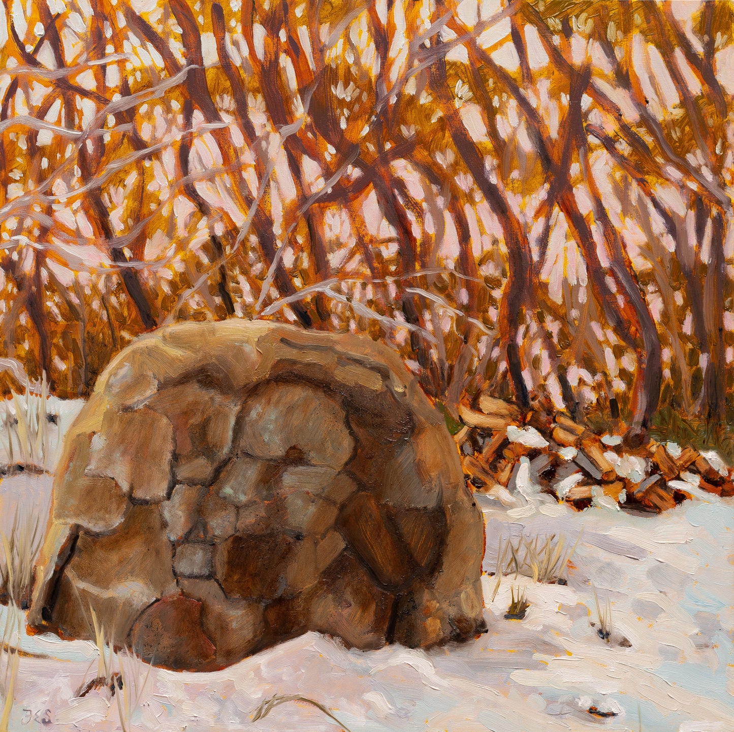 Boulder at Geebung - Fiona Smith Art & Writing