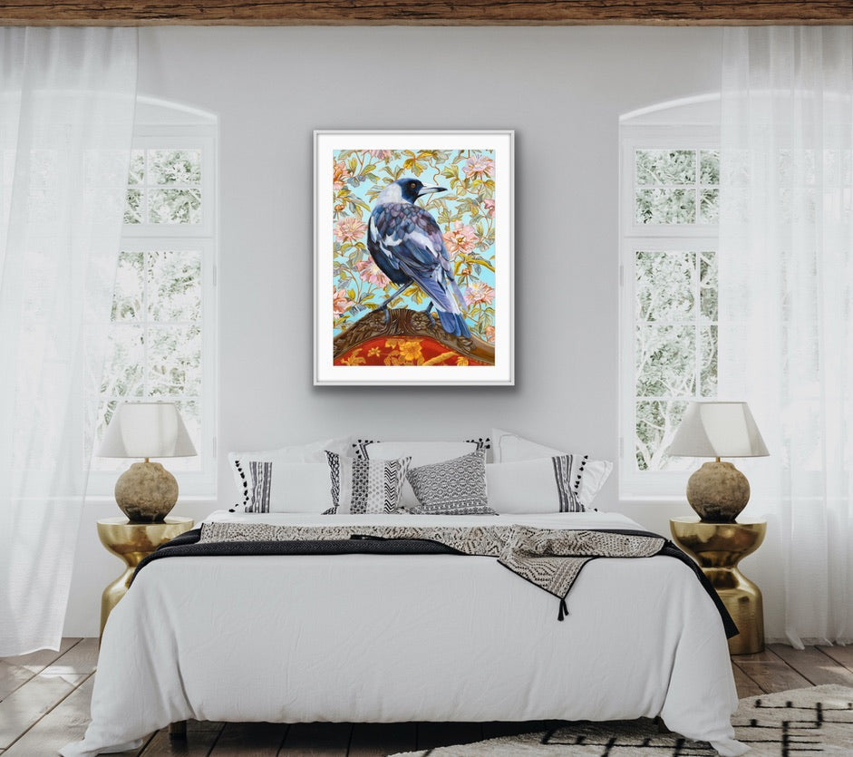 Bustle limited edition fine art print - Fiona Smith Art & Writing