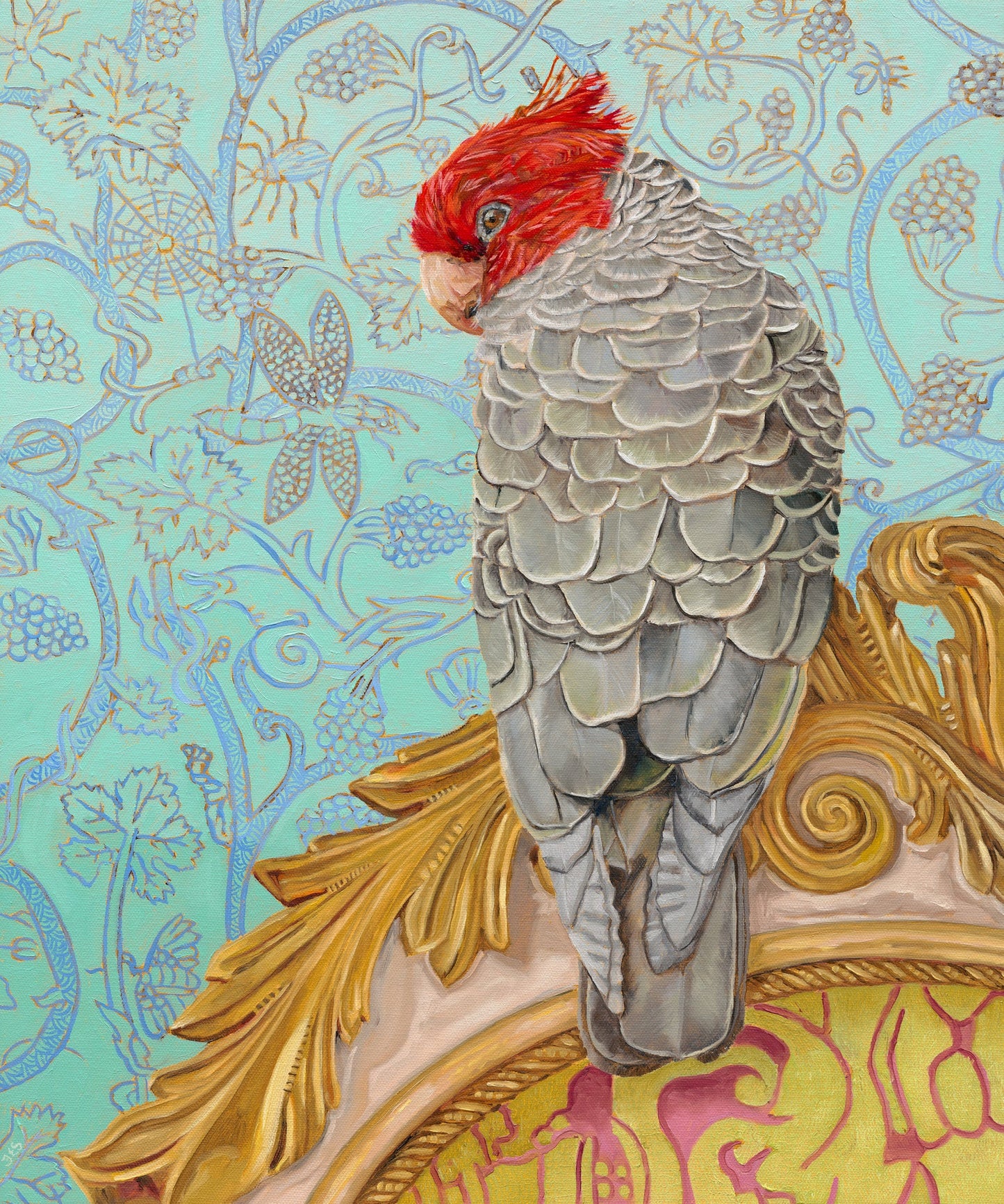 Gang Gang limited edition fine art print - Fiona Smith Art & Writing