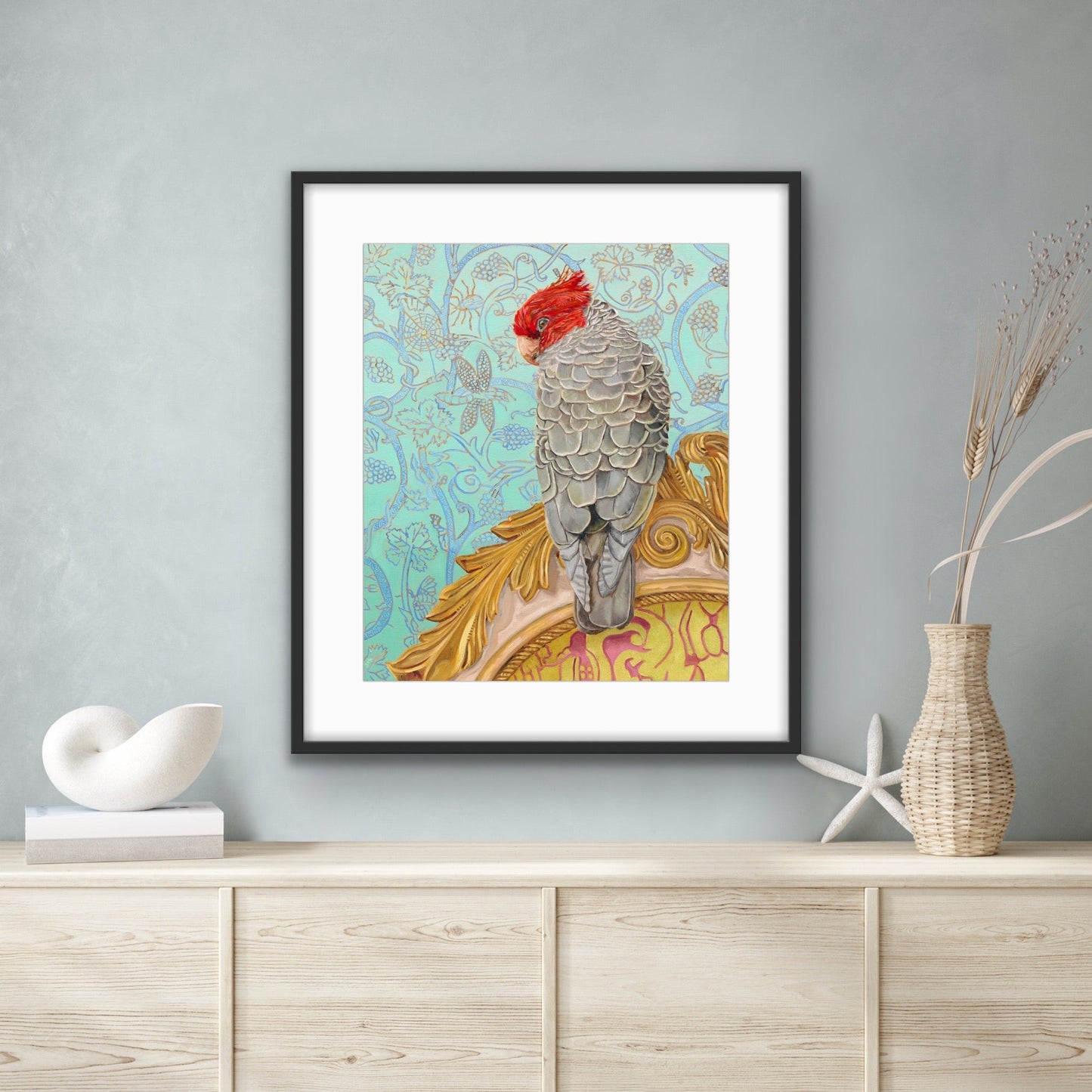 Gang Gang limited edition fine art print - Fiona Smith Art & Writing