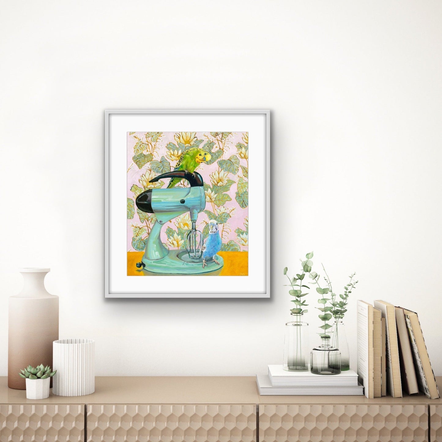 Whirly Bird Limited Edition Fine Art Print - Fiona Smith Art & Writing