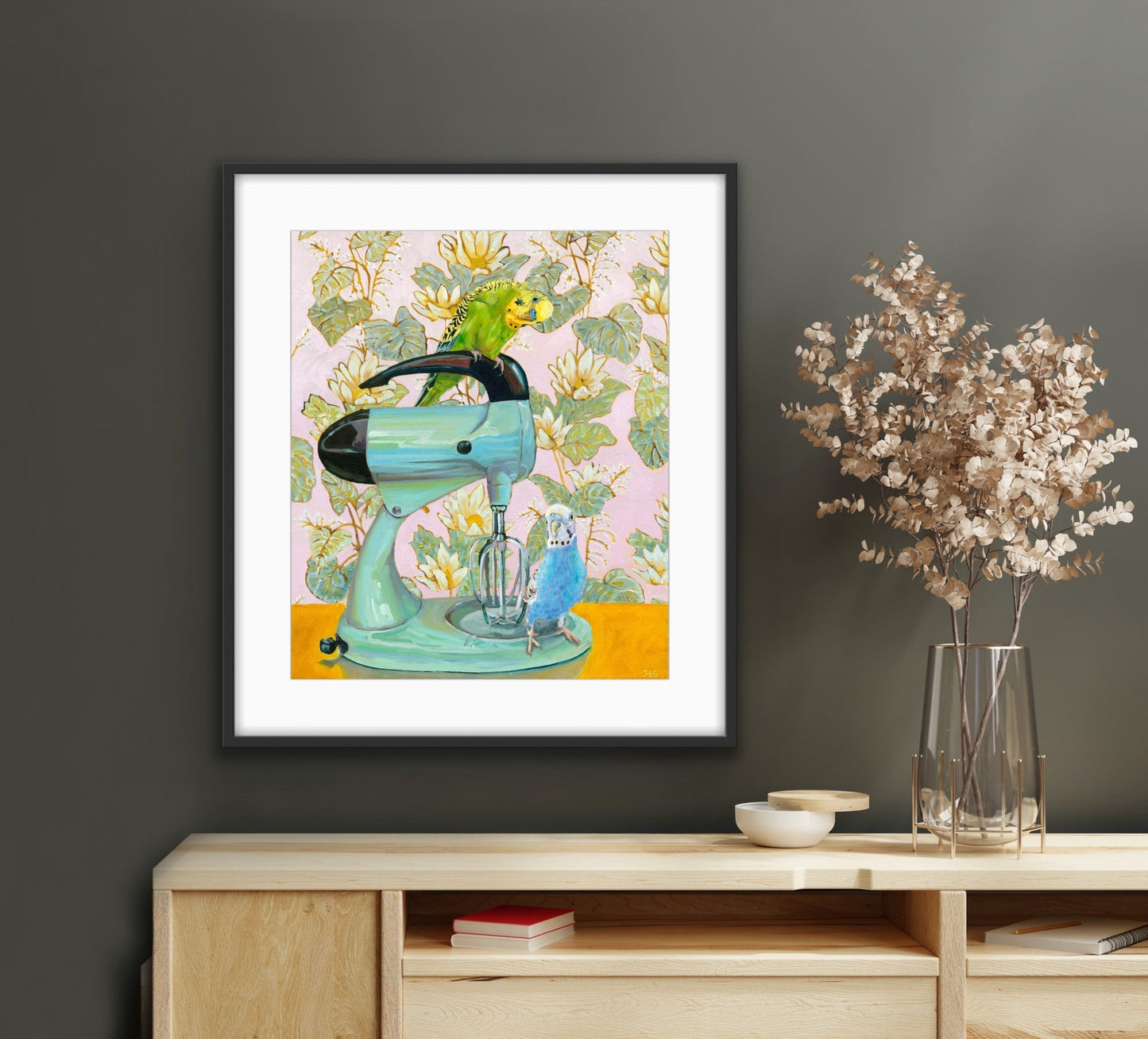 Whirly Bird Limited Edition Fine Art Print - Fiona Smith Art & Writing