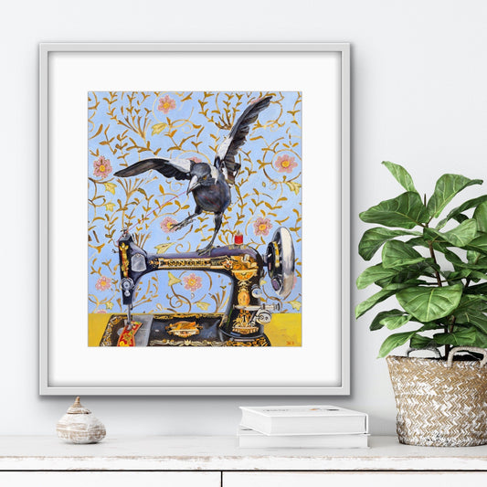 The singer and the songbird limited edition fine art print